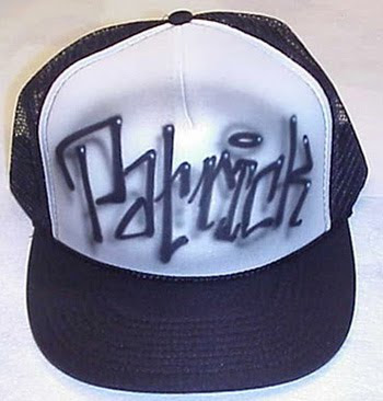 MAKING YOUR NAME GRAFFITI DESIGN STYLE COLLECTION, Name Graffiti In Hat, Coll Blue Brain, Exotic Name, Pink Name