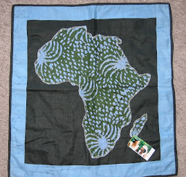 Africa wall hanging