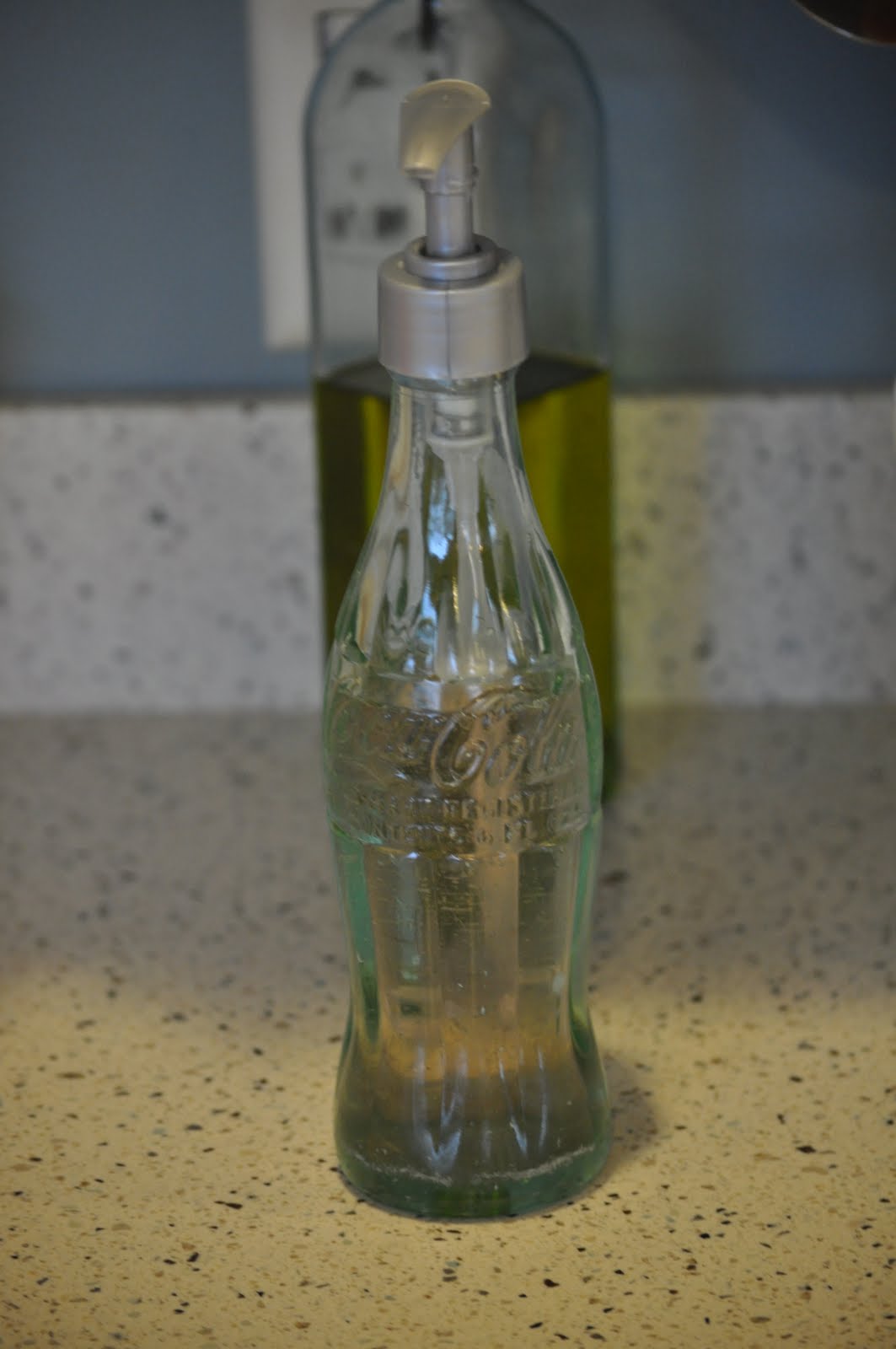 Keep Calm and Decorate Coke Bottle Soap Dispenser