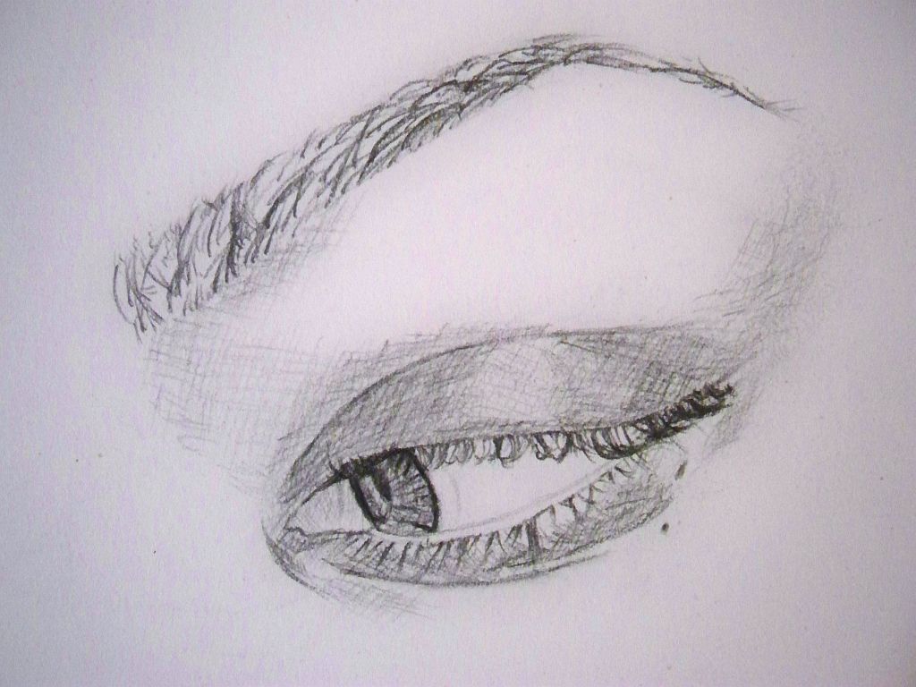 drawing pencil eyes drawing pencil eyes