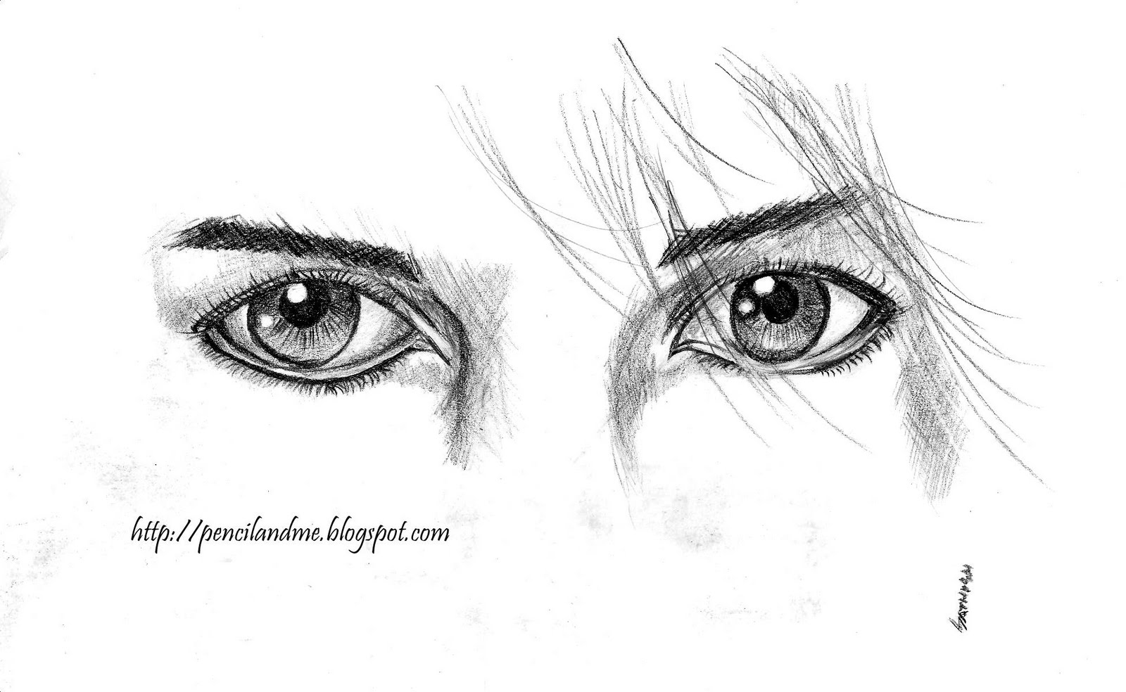 drawing pencil eyes drawing pencil eyes