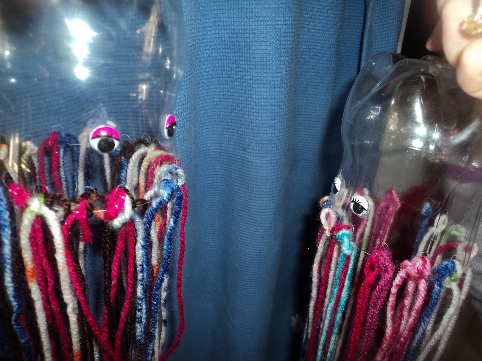 Creatively Content homemade jellyfish by Autumn