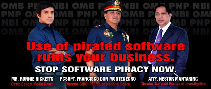 Isang paalala mula sa Pilipinas Anti-Piracy Team