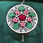 Ring of Roses Sun Catcher