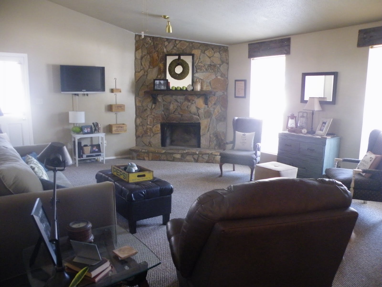 Living Room Real Living Rooms remodelaholic quick simple living room updates before and after after