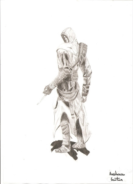 Altair(din Assasin's Creed,creion)
