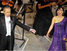 Jose Carreras and Sumi Jo in Athens