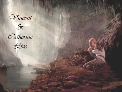 photo: V & C together at Falls. text: Vincent and Catherine Live photo: V & C together at Falls. text: Vincent and Catherine Live