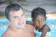 Vanessa and Daddy in Haiti