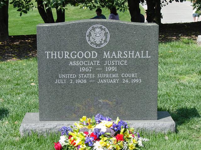 Justice Marshall died on