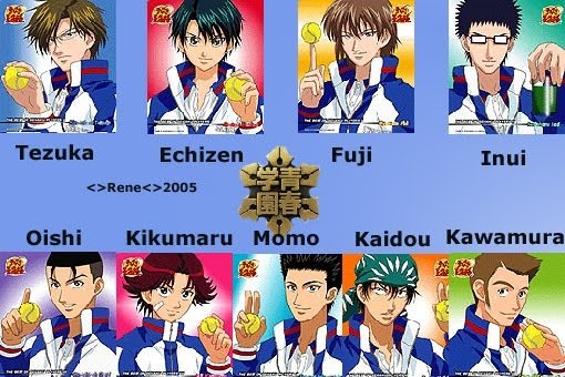 seigaku team...