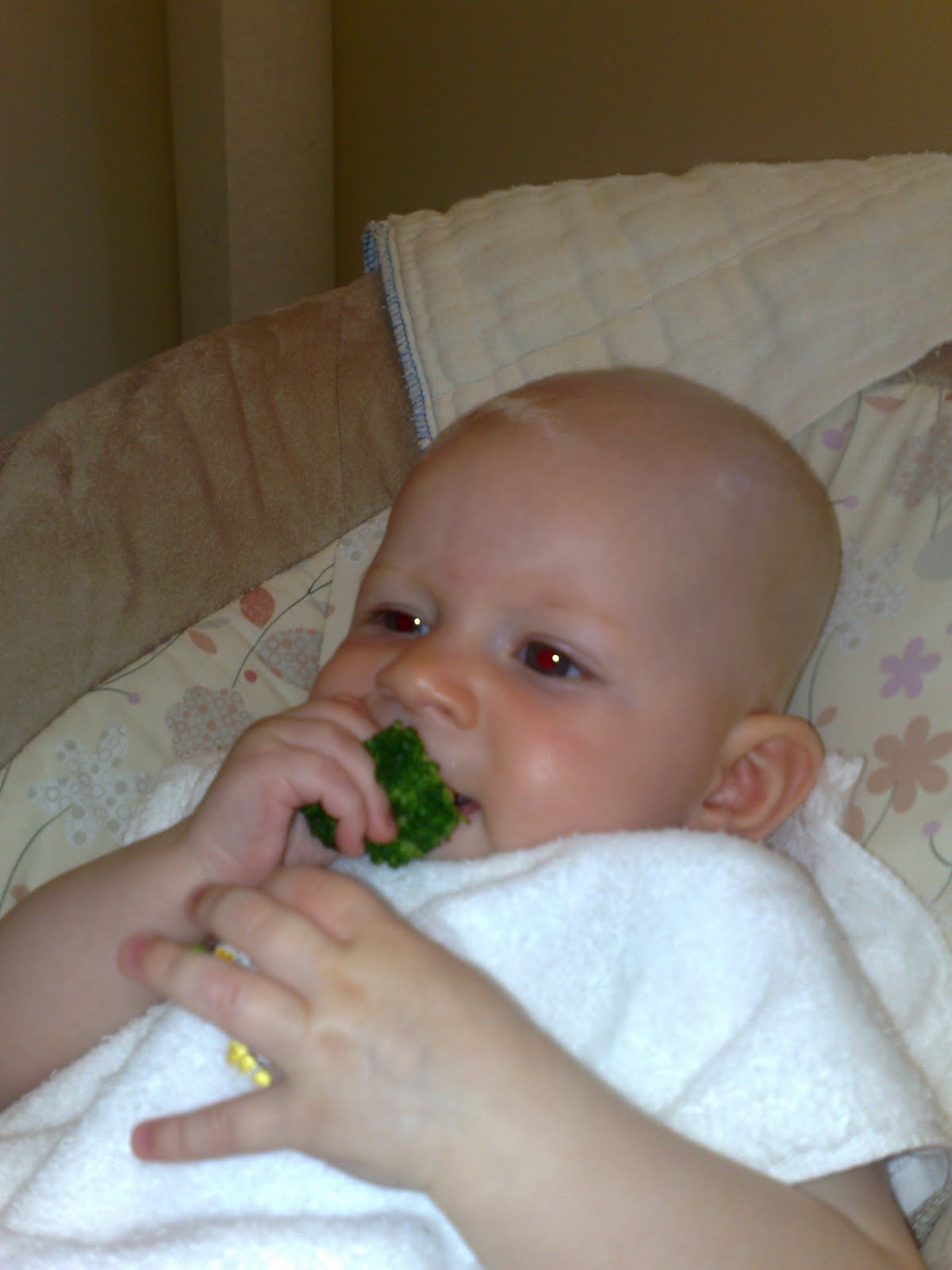 Broccoli and green bean