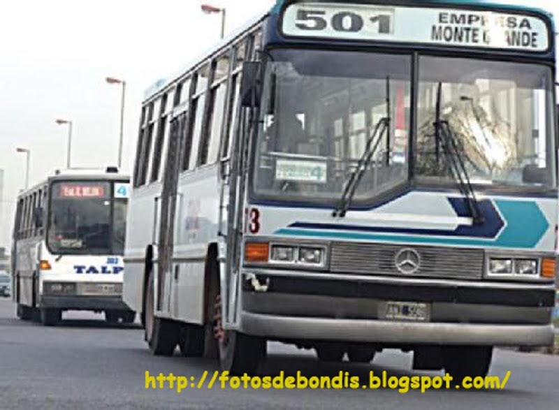 Fotos de Omnibus EMPRESA MONTE GRANDE S. A. LÍNEA 501