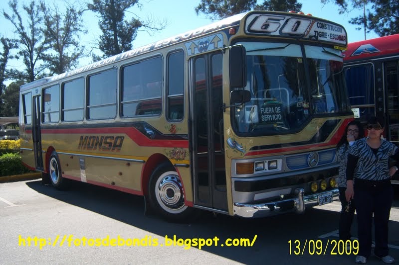Fotos de Omnibus M. O. N. S. A. LÍNEA 60