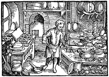 medieval cook castle job kitchen pages kings meals description renaissance cooking