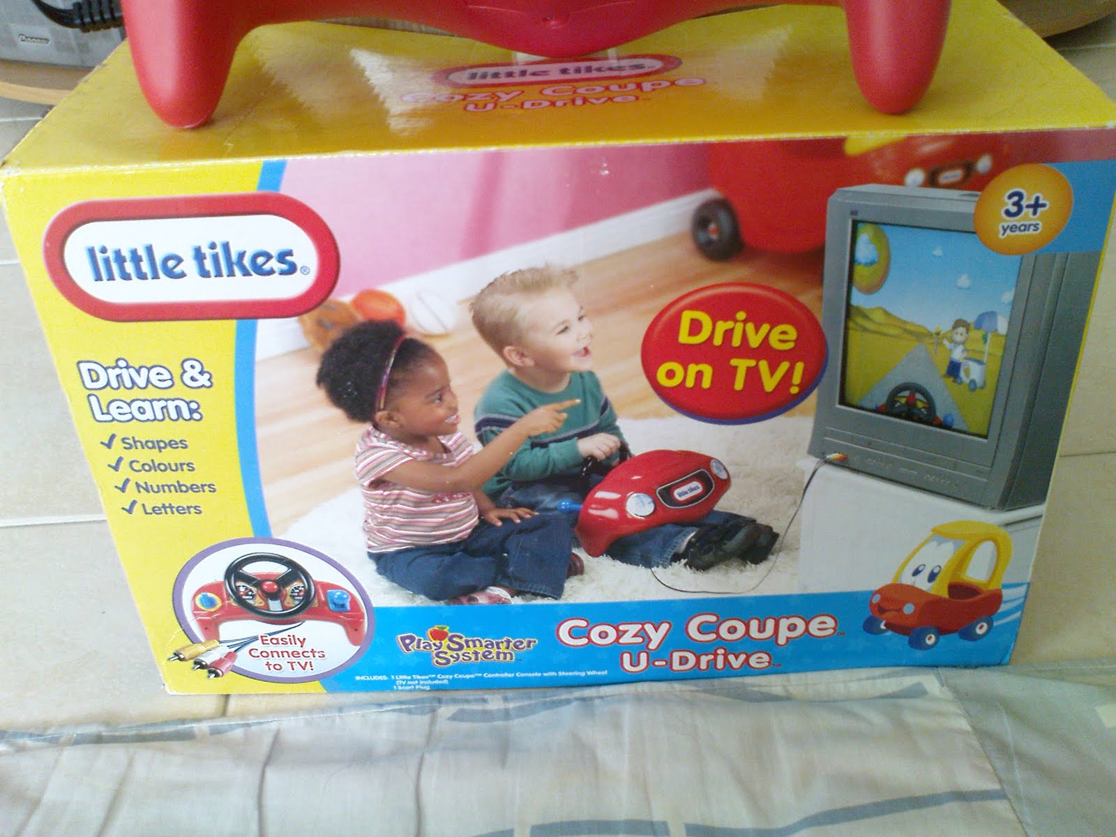 The Pinky Shop COZY COUPE U DRIVE BY LITTLE TIKES