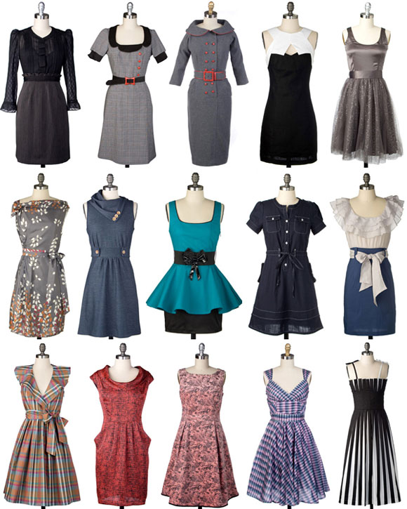 Moda teens: vestidos