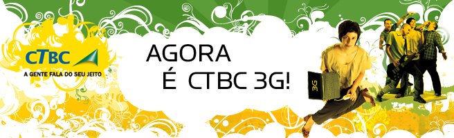 Agora é CTBC 3G!