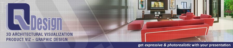 Q-Design [3D Visualization for Architectural & Product] - Modeling//Rendering