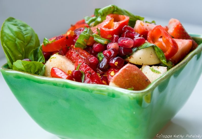 Recipe Super Rouge Red Salad. Power Color Red. Vegan Recipe
