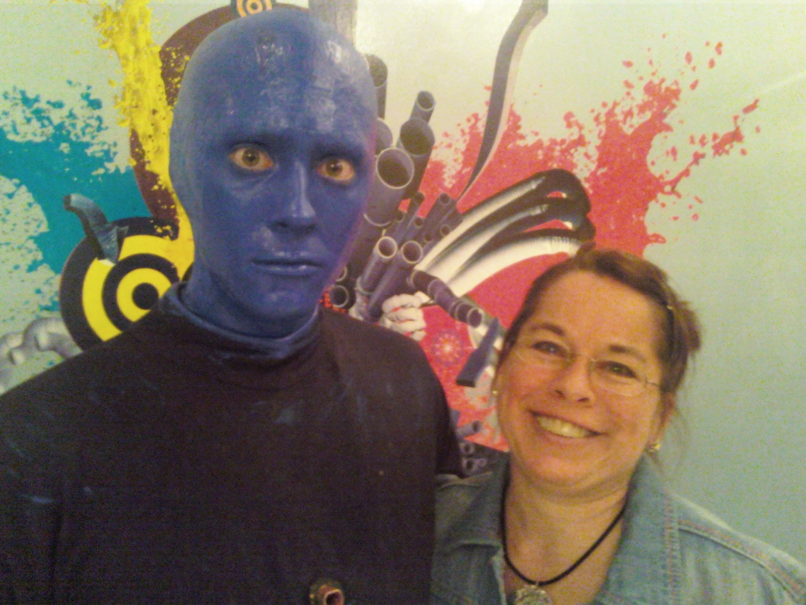 Blue man group March 2009