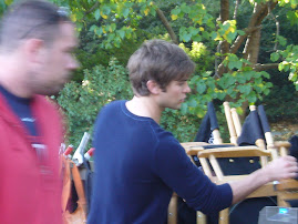 Chace Crawford am Set