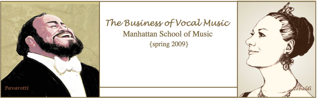 The Business of Vocal Music...