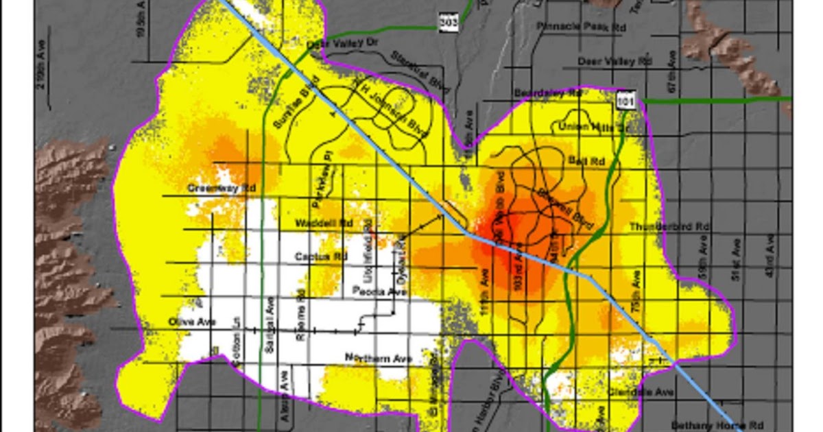 Arizona Geology Updated land subsidence maps posted for Arizona basins