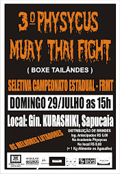 3° Physycus Muay Thai fight