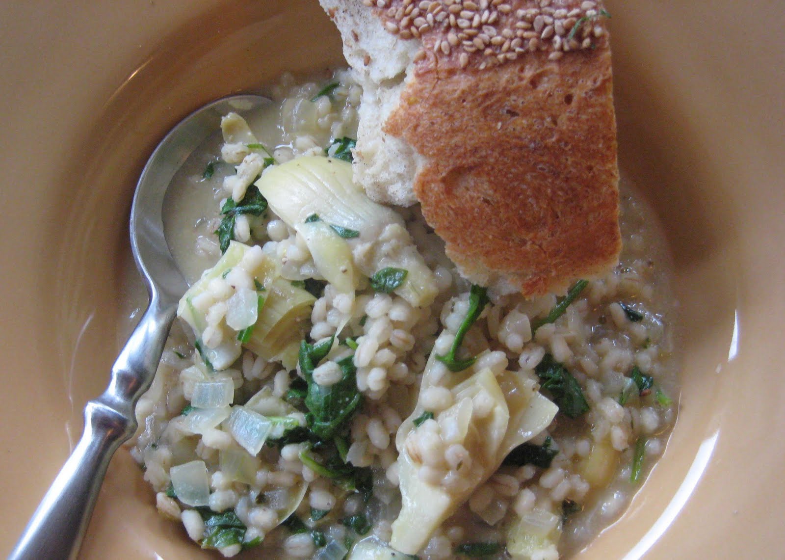 Cooking and Eating in the Windy City Barley 'Risotto'