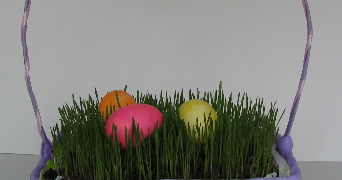 The Sister Letters Tutorial Easter Basket Grass