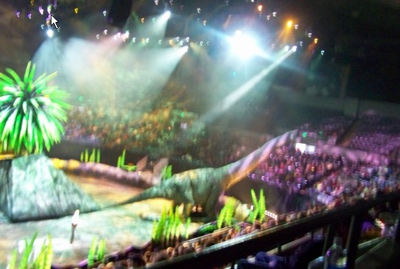 biljetter walking with dinosaurs