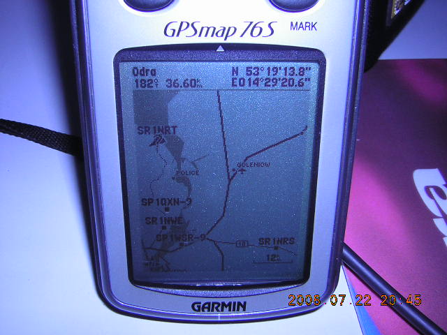 GARMIN gpsMAP 76S + Kenwood TH-D7