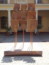 Escultura de cobre ACTA DE INDEPENDENCIA