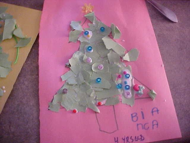 Rosy Creations: Childrens Crafts Paper Christmas Tree