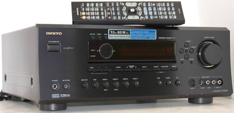 Rewind Audio: New Gear: ONKYO TX SR602 AV 7.1-CH Dolby DTS Receiver