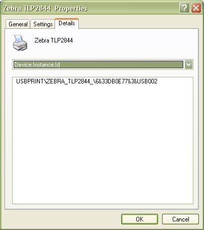 Learning Labview Journey: Create INF file for Zebra Printer TLP 2844
