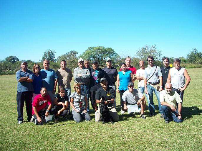 La foto con la mayoria de los participantes del seminario