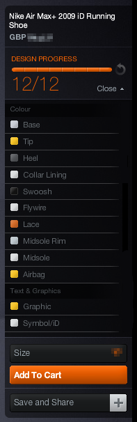 nike order in progress