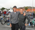 Me and John at Santa Cruz Sprint Triathlon