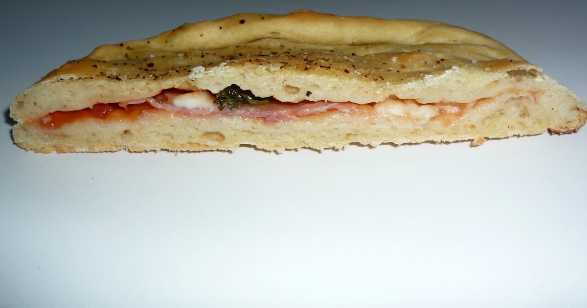 Bolli's Kitchen Focaccia con prosciutto e Mozzarella