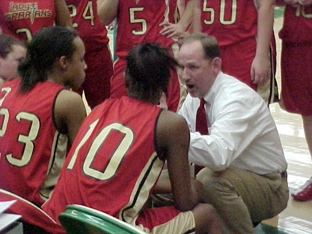 Coach Means: full timeout at Buford