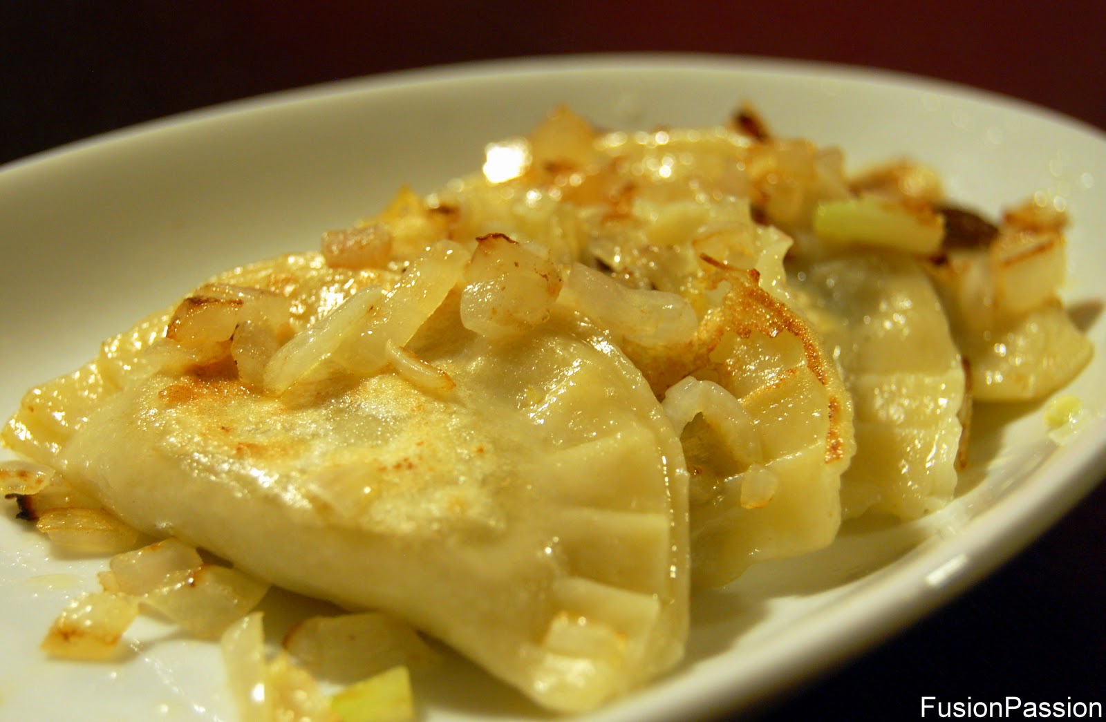 Fusion Passion Pierogi with sauerkraut and mashrooms