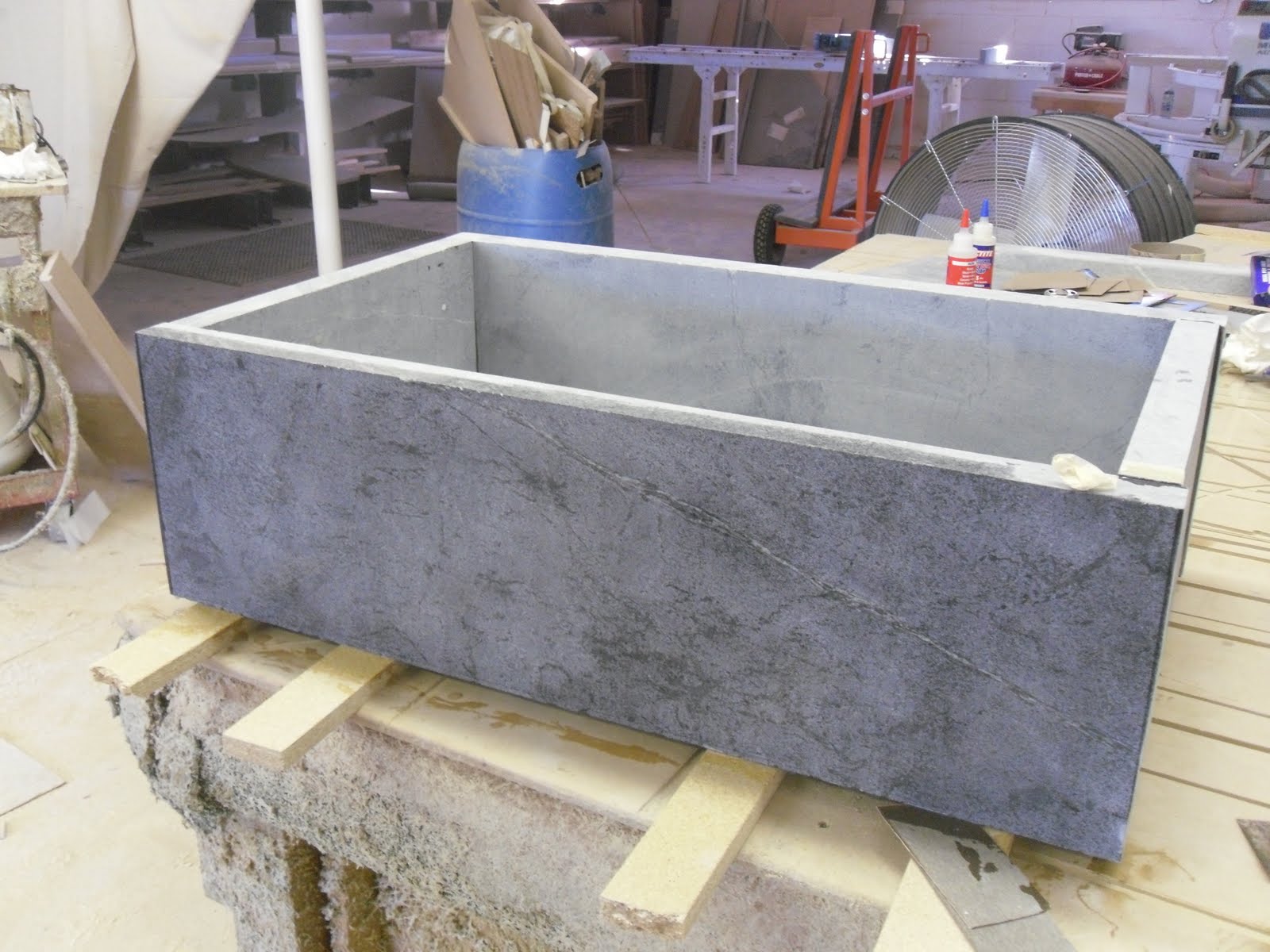 SOAPSTONE SINKS - SOLID AND SLAB AND CUSTOM SINKS TOO.