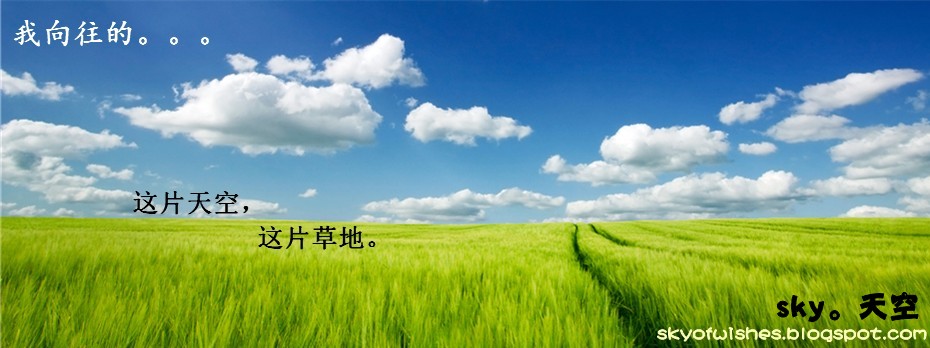 sky。心情