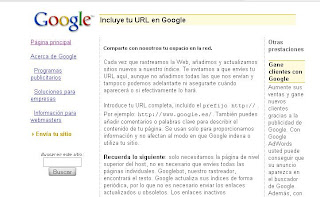 pasos para indexar tu página a google