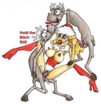 Bad Santa Claus: Santa Cartoon Sex
