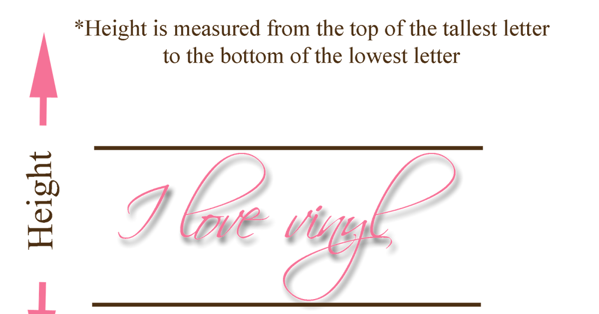 Off The Wall Creations Products Vinyl Lettering Price Per Letter