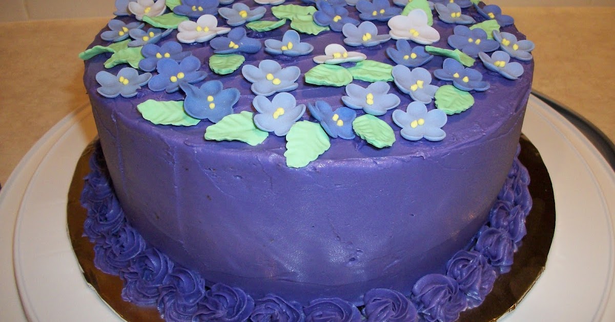 My Sister's Bakery: Purple Violet Cake