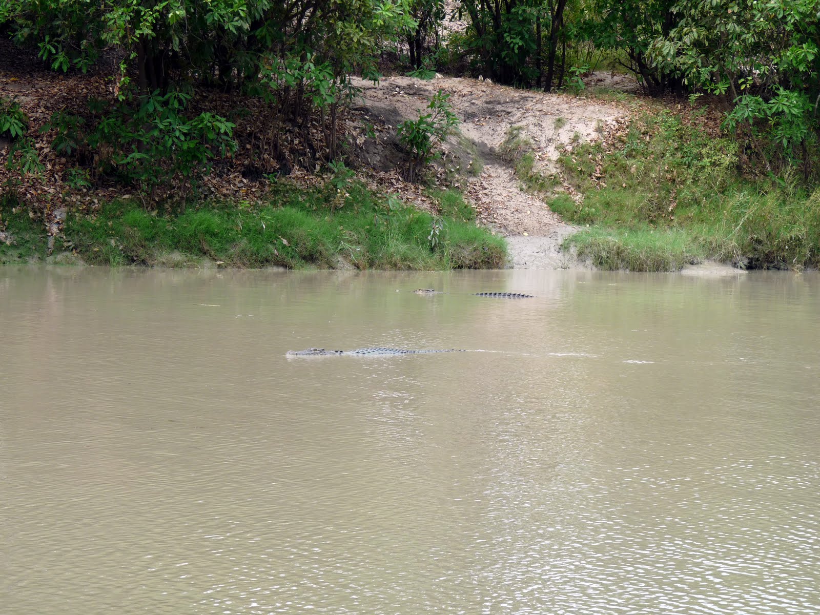 Garry and Rani Appleby Crossing the East Alligator River, Arnhem Land, NT